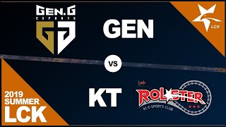 [27.07.2019] [Ván 2] GEN vs KT #hunghip #LCK