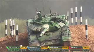 #МинобороныLive Седьмой заезд индивидуальной гонки «Танкового биатлона» АрМИ-2020