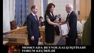 IGBAL RUSTAMOV BEYN"LXALQ IQTISADI FORUM