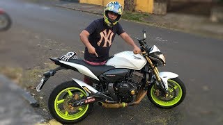 Motovlog: PEGUEI UMA HORNET SÓ O CANO ?