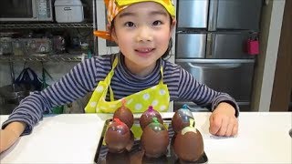ビストロスマップのまねっこ★チョコエッグを作ってみよう！／Copycat Bistro SMAP★ Let's make a chocolate egg