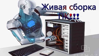Живая сборка ПК!!! Средне-бюджетный компьютер 2017г (30000р)