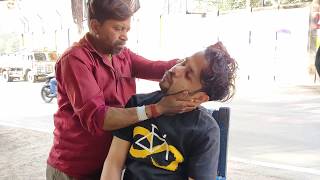ASMR Street Barber Intense Head Massage | Indian Massage
