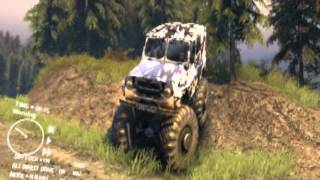 Spin tires ( SPiNTiRES 2013 ) -MAZ+UAZ 2camo + UAZ TRIAL+MONSTER ;)