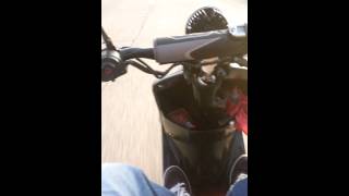 Cruising the 96cc jog