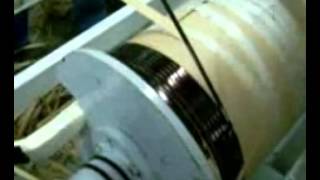 Намотки трансформатора 400 Ква на станке СНС-8СИ-1000 (1200)