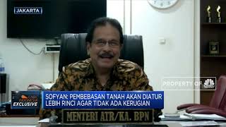 Sofyan Djalil Jawab Tuduhan UU Ciptaker Legalkan Perampasan Lahan