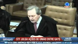 Casamento Gay está em votação.