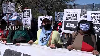 Argentina: Crowds flood Buenos Aires demanding end to "unemployment" and "hunger"