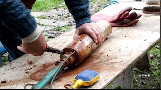 P1/2 REPARING A CHINESE SUBMERSIBLE SCREW PUMP - DISASSEMBLE