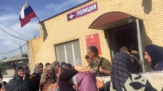 Dagestani residents search police for missing persons