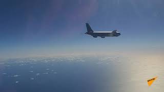 Истребители МиГ-31 и Су-35 отогнали от российских границ самолеты США