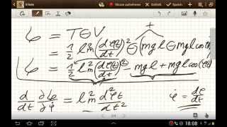 Die Lagrange Mechanik und die Differentialgleichung der harmonischen Schwingung