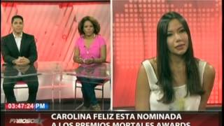 Entrevista a  Carolina Feliz actriz, modelo y comunicadora  en Famosos Inside