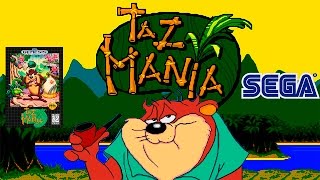 Taz-Mania walktrough (Sega Mega Drive/Genesis).
