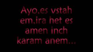 SER(qo hamar kyanqs)