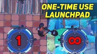 One-time use launchpad in Fortnite | Fortnite Tips and Tricks
