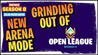 Hysteria | Fortnite Arena - Grinding Out of Open League (Solos)