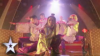 Triqstar Adds Fire To Hypnotic Kabuki Dance | Asia’s Got Talent Grand Final 1