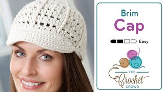Crochet Visor Cap