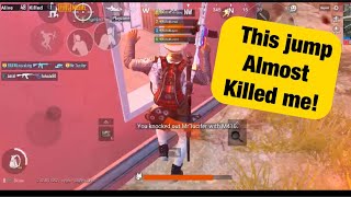 This jump almost got me killed! | Pubg Mobile