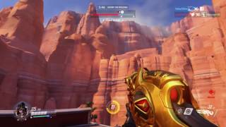 Overwatch PS4 - Widowmaker Attacking on Route 66 POTG