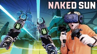 MOVING VEHICLE FIGHTS! | Naked Sun Gameplay (HTC Vive VR)
