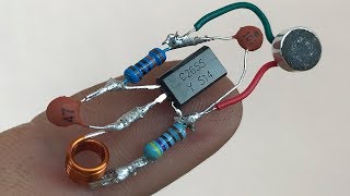 Как сделать простейший FM ПЕРЕДАТЧИК на одном транзисторе своими руками