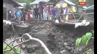 Fresh landslide at Kalimpong