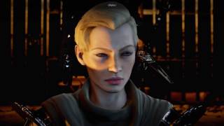 Dragon Age  Inquisition - pretty human female sliders + beginning
