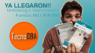 [UNBOXING] Fundas Nillkin para xiaomi mi8!