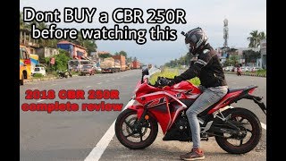 2018 CBR 250R - Complete and detailed review, watch it !!