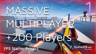 Massive Multiplayer in Unity +200 Players, Setup and Playing, Ep.1
