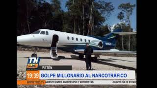 Investigación periodística con Juan Víctor Castillo: Golpe millonario al narcotráfico
