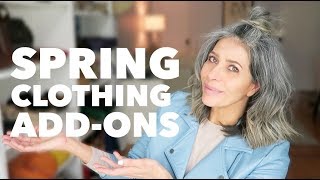Spring clothing add ons for my mature essence | Rocking Fashion & Life in my 50's