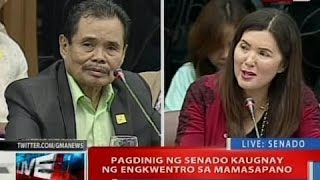 NTVL: Sagutan ni Sen. Cayetano at MILF panel chair Iqbal sa Senate hearing