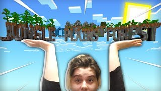 Пытаюсь выжить на самых необычных биомах в майнкрафт!
