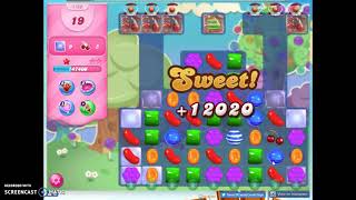 Candy Crush Level 1760 Audio Talkthrough, 1 Star 0 Boosters