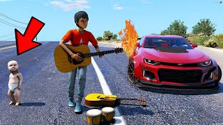 مسلسل (7) أبو علوش 2 جبنا هندي يشتغل عندنا اخيرا لكن هل راح يكون كفو ؟ | GTA 5