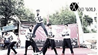 EXO 엑소 - Dubstep Intro + '으르렁'(Growl) + '중독'(Overdose) Dance Cover by HOWLER