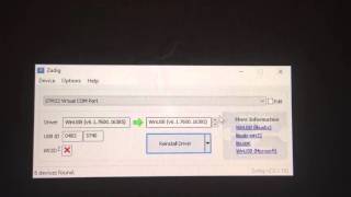 Zadig USB driver Gridseed G-Blade