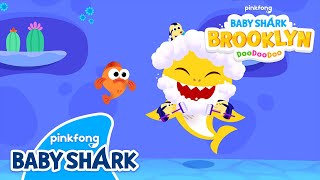 [EP.2] Shark Family Bath Time | Baby Shark Brooklyn Cartoon Animation 