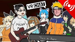 singing 4 HUSBOOS as a WAIFU in VRChat (with Aznstylez)