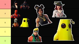 Fortnite Season 8 Skins Tier List