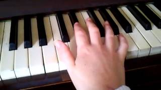 Rue's Lullaby piano tutorial right hand