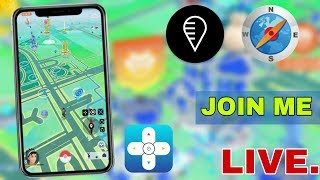 Pokémon go spoof live | Join me #2