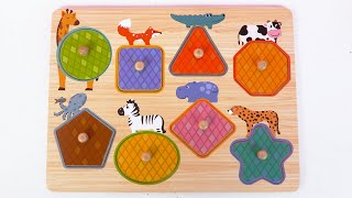 Apprendre les formes et couleurs