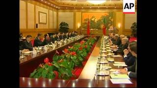 Portuguese president visits China