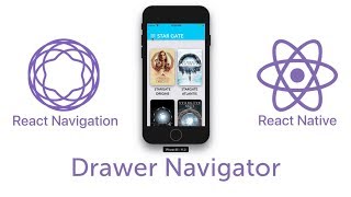 Drawer Navigator - React Navigation - React Native - Урок 3 - Level 1