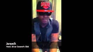 JEREMIH au COCONUT'S CLUB Vendredi 26 Aout